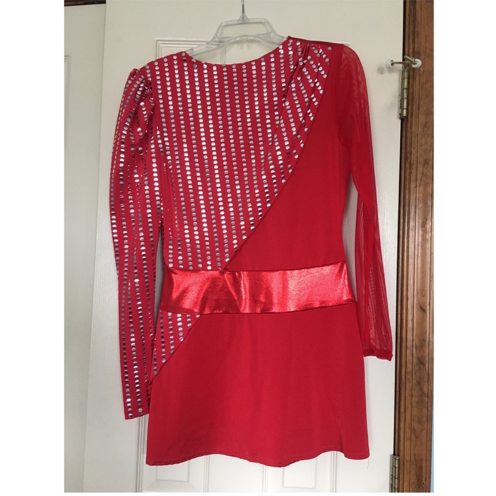 Red Christmas dress/outfit/dance costume